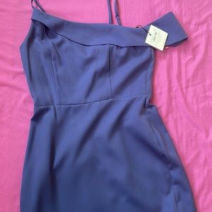NWT. “dazzling blue “ LAUNDRY Gown